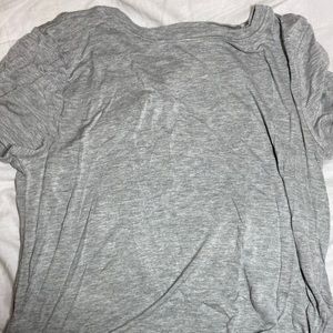 Heather Gray basic tee